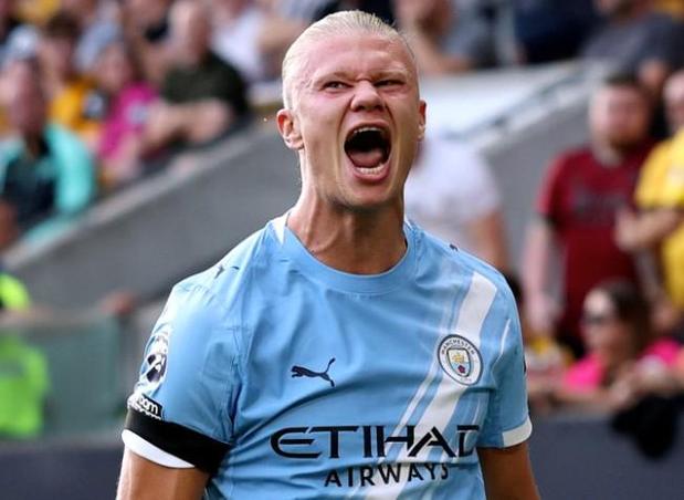 哈兰德加盟曼城以来已经参与110粒英超进球,同期无人比他更多