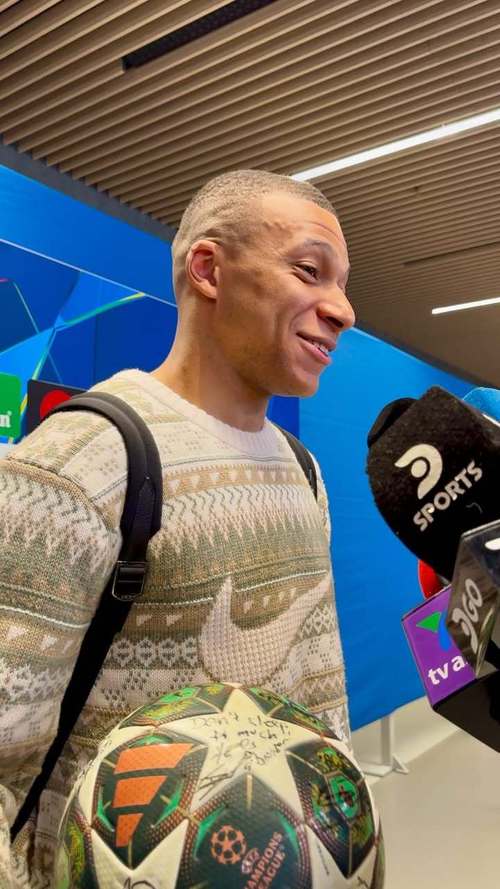 六台记者：姆巴佩已减重2到3公斤，他喜欢阿隆索的训练方式