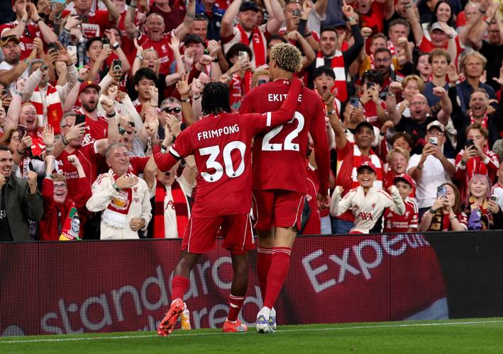 卡拉格排利物浦目前最合适首发：4-2-3-1阵型，伊萨克单中锋