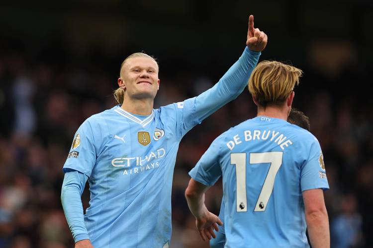 本赛季英超表现超预期进球最多球员：哈兰德+2.7居首，凯塞多第三